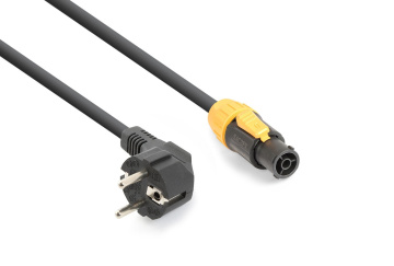 Power Dynamics CX14-5 Power Connector TR IP65 Schuko Cable 5,0M