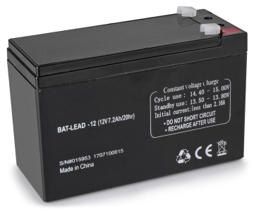 Skytronic Rechargeble Lead-Acid Battery 12V 7.2AH
