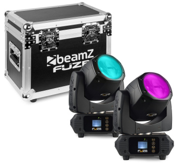 BeamZ FUZE75B beam 75W LED set pohyblivých hlav s kufrem