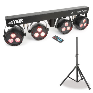Max PartyBar4 LED PARBAR 3x 4v1 RGBW