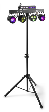 Max PartyBar10 set 2x Jelly Moon a 2x PAR a UV/Strobe