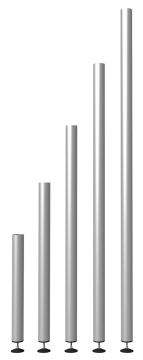 Power Dynamics 750RAL Stage Round Leg 60 - 63 cm (sada 4 ks)