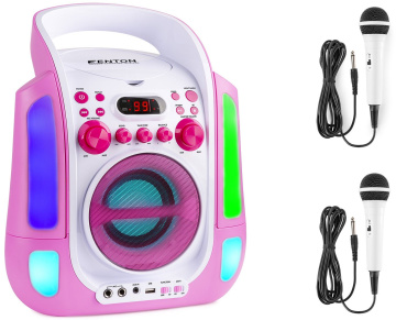 Fenton SBS30P karaoke systém s CD a 2ks mikrofonů