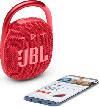 JBL Hi-Fi Clip 4 Red