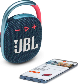 JBL Hi-Fi Clip 4 Blue/Coral