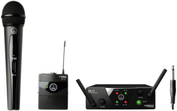 AKG WMS40 Mini2 Vocal/Instrumental Set Dual US45A/C