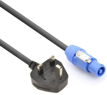 Power Dynamics Powerconn. A - BS-1363 CABLE 1,5M (anglická zásuvka)