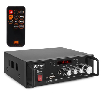 Fenton AV344 Karaoke zesilovač 2x50W s věstavěnou baterií, bluetooth a USB