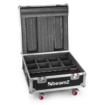 BeamZ Professional FCC10 Flightcase pro 8x BBP54 kombinované nabíjení