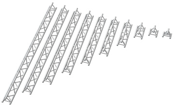 BeamZ Professional P33-C44 Truss Čtyřcestný 90º right 0,743m