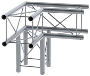 BeamZ Professional P24-C30 Deco Truss 3-way 90º corner