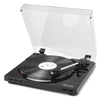 Audizio RP310 Poloautomatický gramofon s USB, černý