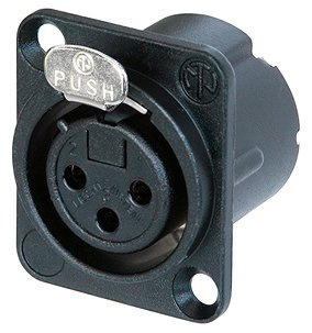 Neutrik NC3FD-LX-B