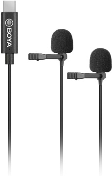 BOYA BY-M3D Klopové mikrofony s USB-C