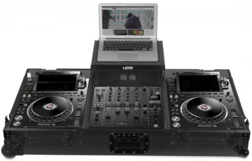 UDG Ultimate Flight Case Pioneer CDJ-3000/900NXS2 Blk Plus (L&W)