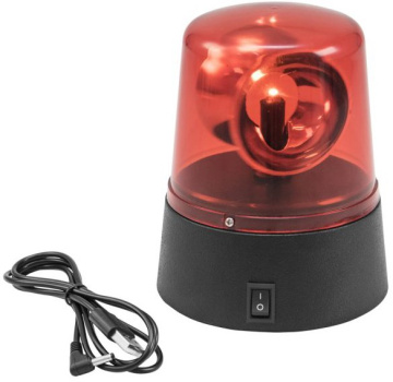 Eurolite Led Mini Policejní Maják Červený