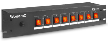 BeamZ PS08S Switch panel s 8mi zásuvkami