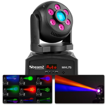 BeamZ MHL75 Hybrid Moving Head Spot/Wash