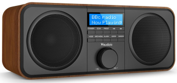 Audizio Novara stereo rádio FM/DAB+, dřevo