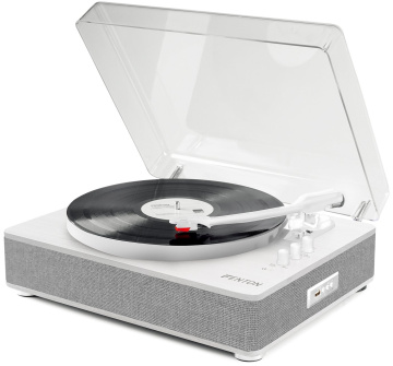 Fenton RP162W Retro gramofon HQ s Bluetooth a USB, bílý
