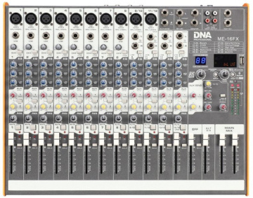 DNA ME-16FX 16-kanálový USB mixážní pult s Bluetooth