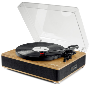 Fenton RP162LW Retro gramofon HQ s Bluetooth a USB, světlé dřevo