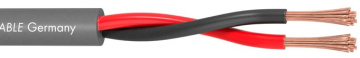 Sommer Cable 415-0056 Meridian SP215 - 2 x 1,5 mm tmavě šedý