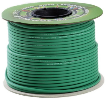 Sommer Cable STAGE 22 Highflex 200-0004 - mikrofonní kabel zelený