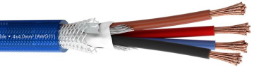 Sommer Cable 485-0052-440 SC-Quadra Blue - 4 x 4 mm