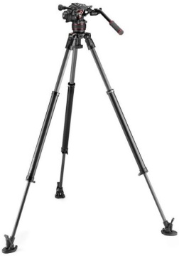 Manfrotto Nitrotech 608 + 635 Fast Single Leg Carb