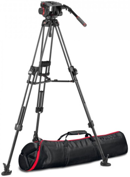Manfrotto 509 + CF Twin Fast 2 in 1