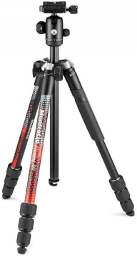 Manfrotto Element MII Aluminium, červený, 4 Sec, BH