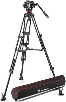 Manfrotto 504X + Alu Twin MS