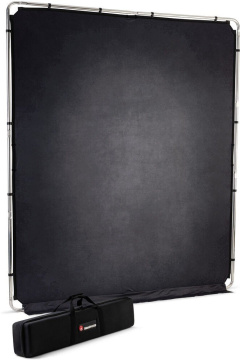 Manfrotto EzyFrame Vintage Background 2 x 2,3 m Pewter
