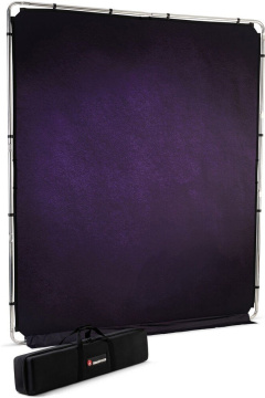 Manfrotto EzyFrame Vintage Background 2 x 2,3 m Aubergine