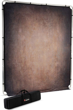 Manfrotto EzyFrame Vintage Background 2 x 2,3 m Walnut