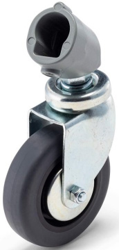 Manfrotto Wheel Set of 3 x 80 mm Without Brakes And Adapter For Legs