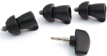 Manfrotto Spiked Foot Set For Tube D19