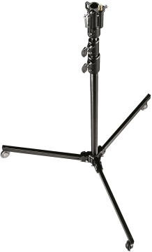 Manfrotto Black Aluminium 3-Section Studio Stand