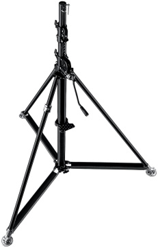 Manfrotto Black Stainless Steel Super Wind Up Stand