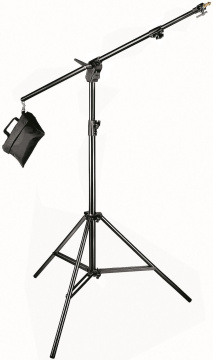 Manfrotto Combi-Boom Stand ALU Black, Sandbag