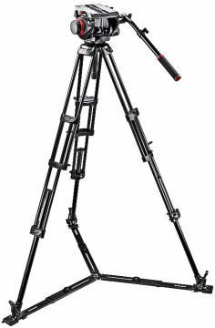 Manfrotto 509 Fluid Video Head & 545GB Alu Twin Leg