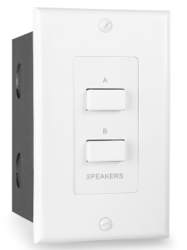 Power Dynamics PDWS2 In-Wall Speaker Selector A/B push
