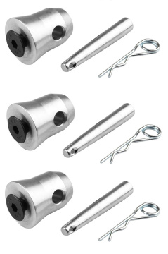 BeamZ Professional P33 Set of 3 Half Cone Connectors