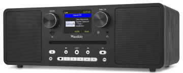 Audizio Naples Digitální hudební systém CD/BT/DAB+/Internet, Barva černá