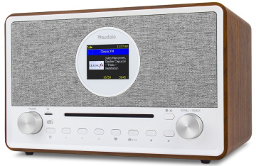 Audizio Internetové rádio Lucca s DAB+ a CD přehrávačem, Barva Wood