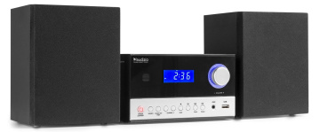Audizio Toulon Micro HiFi System Black/Silver