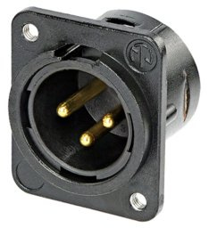 Neutrik NC3MDM3-L-B-1