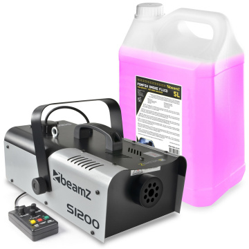 BeamZ S1200 MKII Set výrobníku mlhy a kapaliny