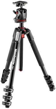 Manfrotto 190 Aluminium 4-Section Tripod With MHXPRO-BHQ2